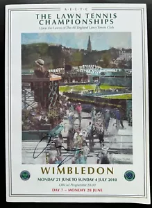 ANDY MURRAY signed 2010 Wimbledon Official Tennis Programme - Picture 1 of 4