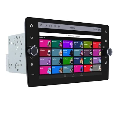  Android13 Double Din Car Stereo With 8 Inch Screen Wireless CarPlay Volume Knob - Image 1 of 4