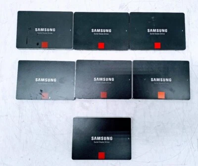 Lote de 7 Samsung 850/840/860 Pro 256GB SSD 2.5"" SATA - Imagem 1 de 4