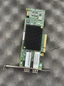 EMULEX LPE16002 16Gb Fiber Channel Dual Port HBA w/ 2x 16G SFPs LENOVO 00JY849 - Picture 1 of 4