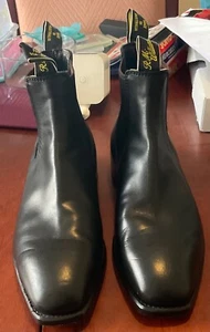 Genuine R M Williams Craftsman Boots Leather Sole Made in Australia VGC - Picture 1 of 18
