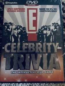E! CELEBRITY TRIVIA INTERACTIVE DVD GAME - BRAND NEW imagination entertainment - Picture 1 of 1