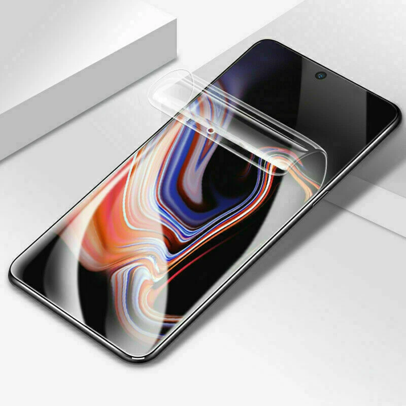 For SAMSUNG Galaxy S20 S10 8 9 Plus S21 NOTE TPU Hydrogel FILM Screen Protector - Image 1 of 4
