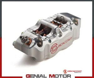 Radialsattel links 4 Kolben DISCACCIATI Abstand 130 mm Wendeschneidplatten SILBER - Bild 1 von 2