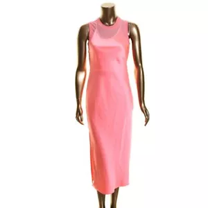 ARMANI EXCHANGE NEW Women's Pink Layered Razor Back Two-Piece Dress 0 TEDO - Picture 1 of 3