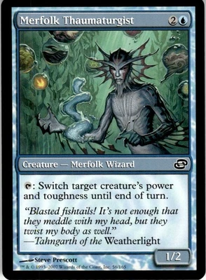 MTG Merfolk Thaumaturgist NEARMINT NM / Magic The Gathering : Planar Chaos - Image 1 of 2