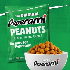 Peperami Peanuts Original Flavoured and Coated "Case Deal 10x150g" - Picture 1 of 2