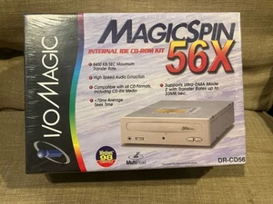 I/O Magic MagicSPIN Multi Read 56x Internal IDE CD ROM Kit - Windows 98 WIN98 - Picture 1 of 9