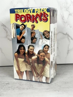 PORKY'S Trilogy VHS 2000 Selections 20th Century Fox Porky's NEW And SEALED - Image 1 of 4