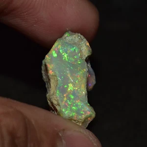 Ópalo blanco en bruto 10,00 CTS, ópalo Welo etíope piedra preciosa cruda para joyería - Imagen 1 de 5