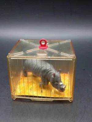 CORGI CHIPPERFIELDS CIRCUS MENAGERIEKÄFIG MIT NASHORN - Bild 1 von 4