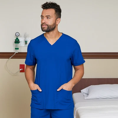 Dickies подпись скрабы EDS мужчин 2XL/TG скраб верхний карибский синий 4 пути эластичной - Изображение 1 из 4