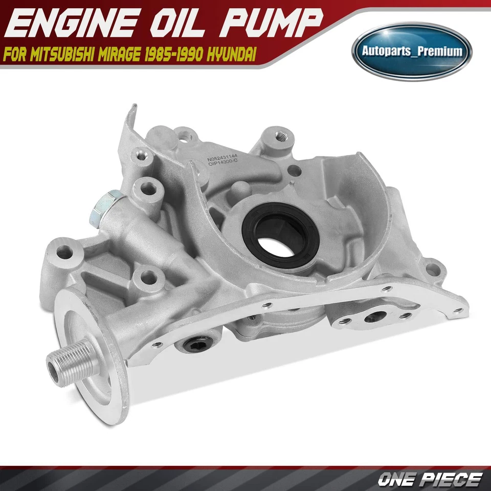 Bomba de aceite del motor para Mitsubishi Mirage 1985-1990 Hyundai Excel Dodge Colt Eagle Foto 1 de 4