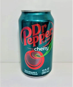 🔘 Brand New Limited Dr. Pepper Cherry Soda Flavor 12oz Soda (2 Cans) - Picture 1 of 2