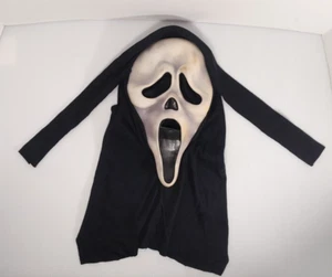 Gen 1 GhostFace Mask Fun World Div Fantastic Faces Scream Glow Cotton Rare 90s - Picture 1 of 18