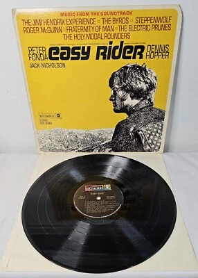 Easy Rider Soundtrack LP Vinyl Album Jimi Hendrix Peter Fonda Jack Nicholson ABC - Image 1 of 4
