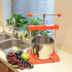 Obstpresse 0,8 Gallonen Presse Aluminium Edelstahl Tinktur Käse Wein EJWOX - Bild 1 von 9