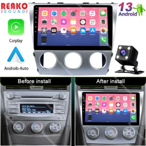 Android 13.0 Car Stereo Radio Carplay GPS Navi FM For Toyota Camry 2006-2011+CAM - Picture 1 of 17