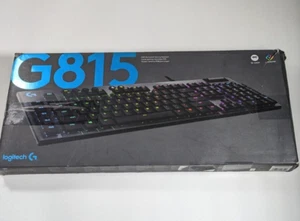 Logitech G815 LIGHTSYNC RGB Mechanical Gaming Keyboard GL Clicky - Picture 1 of 8