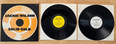 DOO WOP DOUBLE 33 LP JACKIE WILSON SOLID GOLD - Image 1 of 2