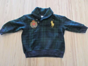 Pull enfant bébé occasion Ralph Lauren Taille 9 mois comme neuf - Imagen 1 de 5