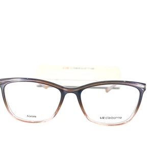 Liz Claiborne Eyeglasses L638 HAQ Black Pink black Frame 51[]16 130 mm - Picture 1 of 9