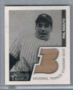 2001 Bowman Heritage 1948 Reprints Relics #BHM-PR Phil Rizzuto NM-MT MEM - Picture 1 of 1