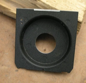 pattern metal wista linhof fit 13mm recessed Lens board copal 0 34.7mm low hole - Picture 1 of 3