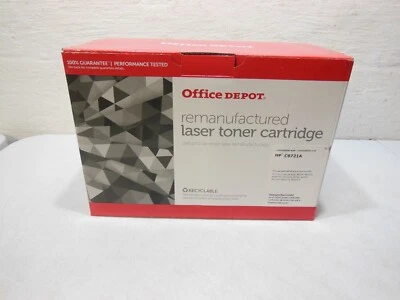 Office Depot remanufacturado para tóner cian LaserJet HP C9721A 641A - sellado Foto 1 de 3