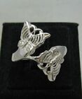 Stylish Sterling Silver Ring Butterfly Solid 925 Size 4 - 11 Nickel Free Empress