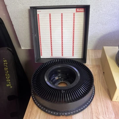 Bandeja deslizante Kodak Carousel Transvue 80 en caja original Foto 1 de 4