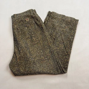 VTG Tommy Hilfiger Men's Donegal Tweed Cotton Dress Pants Size 31x30 Y2K EUC - Picture 1 of 9