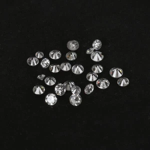 G-H-I 0.50 Carat 2.5 mm Size 8Pc  EGL Certfied Loose Lab Grown CVD Diamond Lot - Picture 1 of 12