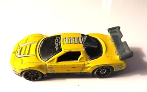 Coche fundido a presión Mattel Hot Wheels amarillo Acura NSX - Imagen 1 de 4