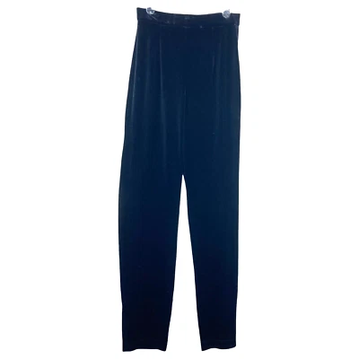 Леггинсы женские Chico's черные эластичные бархатные для йоги эластичные на талии ведьмы события S - Изображение 1 из 4