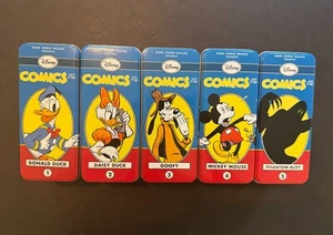 Disney Comics Dark Horse Deluxe Tin Figurines - Full Set Of 6 - Limited Edition - Picture 1 of 4