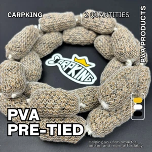 PRE TIED PVA MESH BAGS MIXED ALLER AQUA PREMIUM PELLET - 600+ SOLD CARP KING - Picture 1 of 4