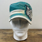 Something Special Distressed Hat Bling Owl Embroidered Adjustable Womens