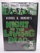 Night Of The Living Dead + 5 Bonus Movies (Dvd) New George A. Romero