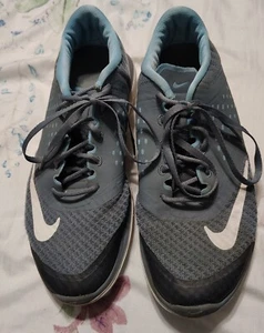 Nike Fit Sole Lite Run 2 Womens Running Shoes Blue Graphite Size 11 VGC - Picture 1 of 9