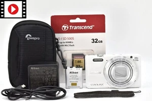[Almost unused] Nikon Coolpix S7000 White 16MP 20x Digital Camera from Japan - Picture 1 of 18