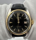 1953 Rolex BUBBLE BACK Oyster Perpetual 18K GOLD SS Watch Red Date PROF SERVICED