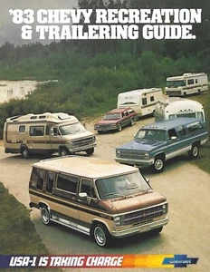 Folleto - Chevy - Guía de recreación y remolque - Chevrolet 1983 (MH271) - Imagen 1 de 1