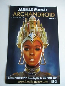 JANELLE MONAE The Arachandroid Suites II And III Poster 11" X 17" NEW - Picture 1 of 2