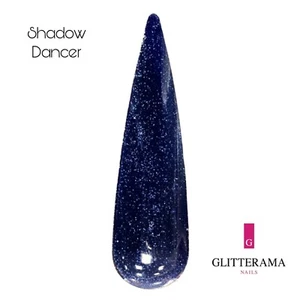 BAILARINA SOMBRA Polvo acrílico de color azul Uñas Glitterama Azul Marino zafiro oscuro - Imagen 1 de 1