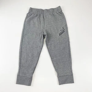Puma Sweatpants Size 4T Gray Logo Joggers Pants NWOT - Picture 1 of 7