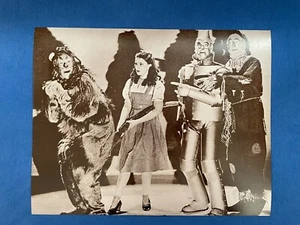 Stampa film Il MAGO DI OZ 11x14 bianco e nero Dorothy Tin Man leone spaventapasseri - Foto 1 di 6
