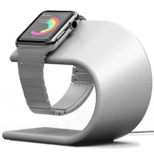 Apple Smart Watch Stand Charging Dock Silver Color - Photo 1 sur 4