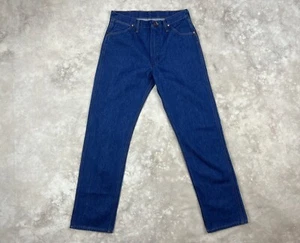 VTG 60's 70's Wrangler Denim Jeans No Fault 910 32 Blue Bell Era Scovill Zip - Picture 1 of 11
