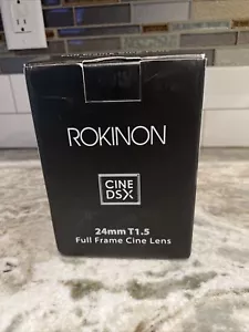 🍎Lente de cine Rokinon 24 mm t1,5 para montura Canon EF🍎 - Imagen 1 de 2